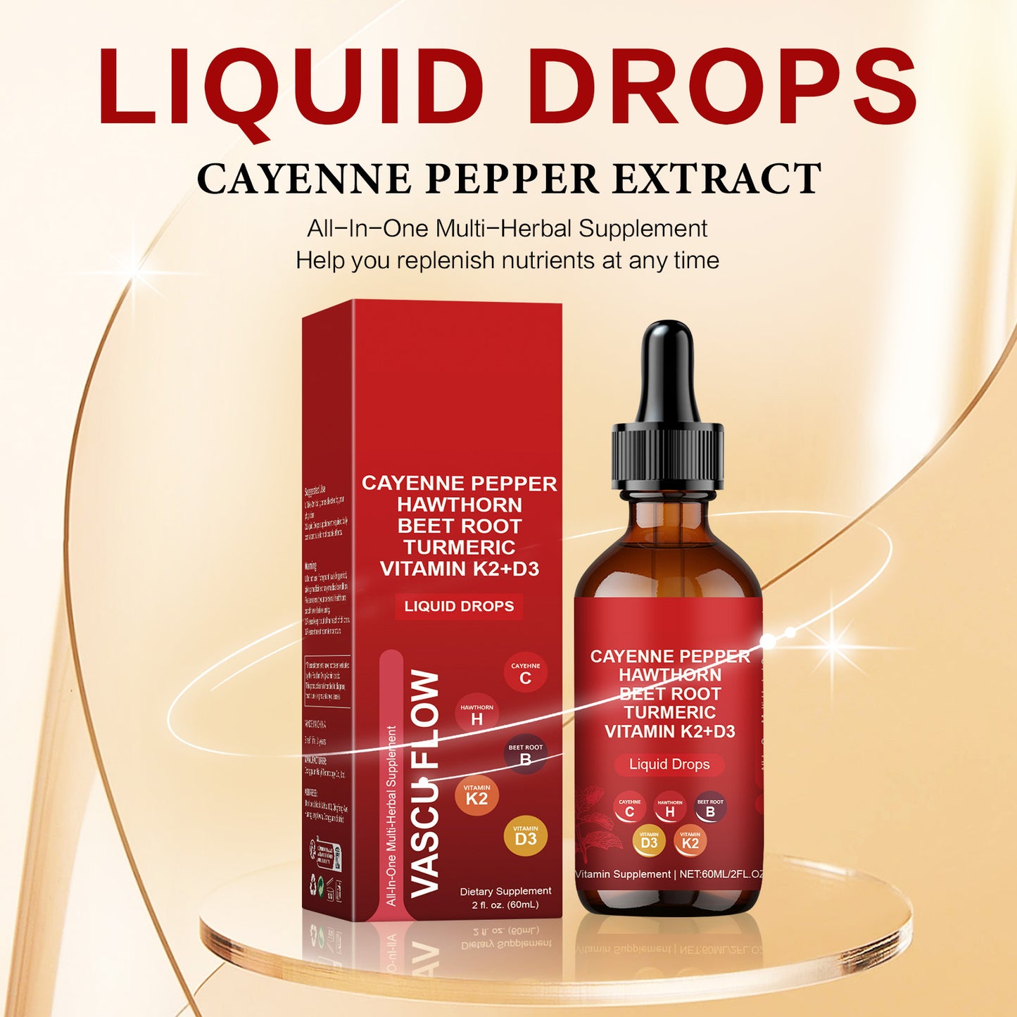 NR™ Pepper Circulation Support Drops 60 mL