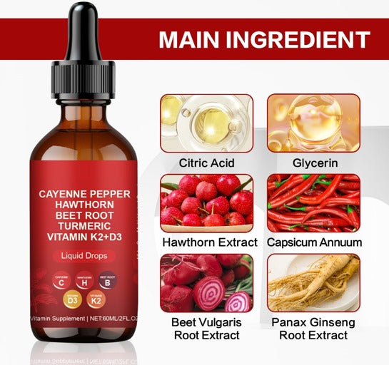 NR™ Pepper Circulation Support Drops 60 mL